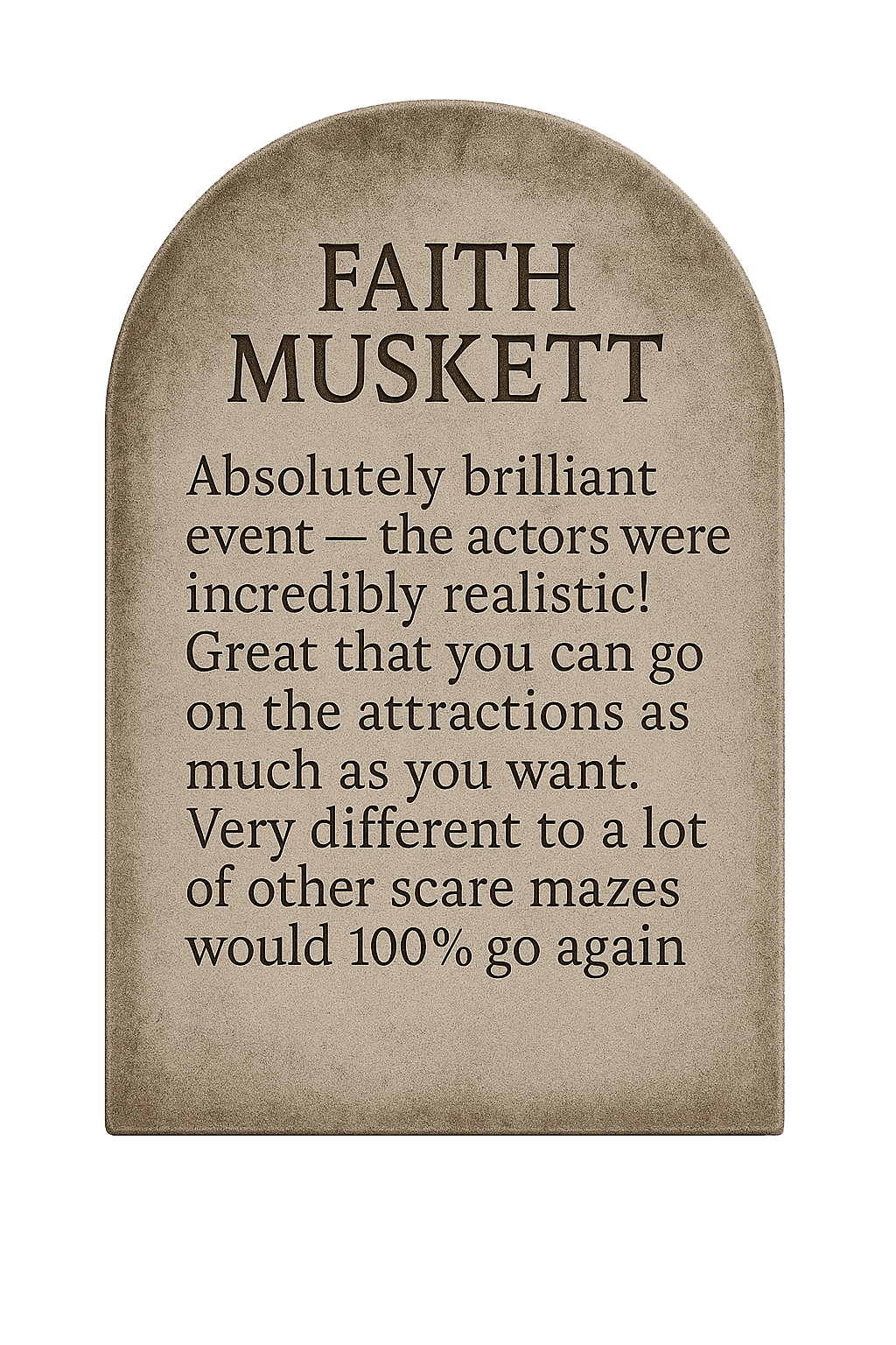 Faith Muskett review