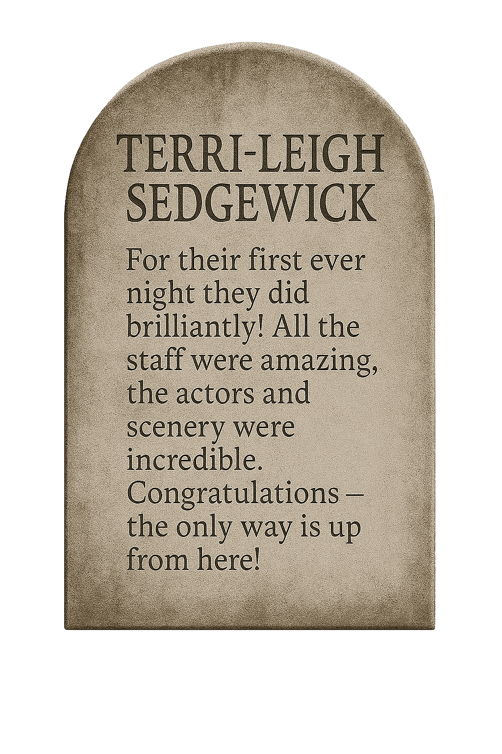 Terri-Leigh Sedgewick review
